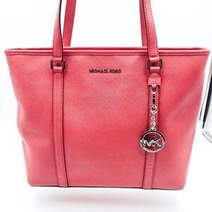 Michael Kors SADY Pink Leather Bag Multifunctional Tote Shoulder 35T7GD4T7L